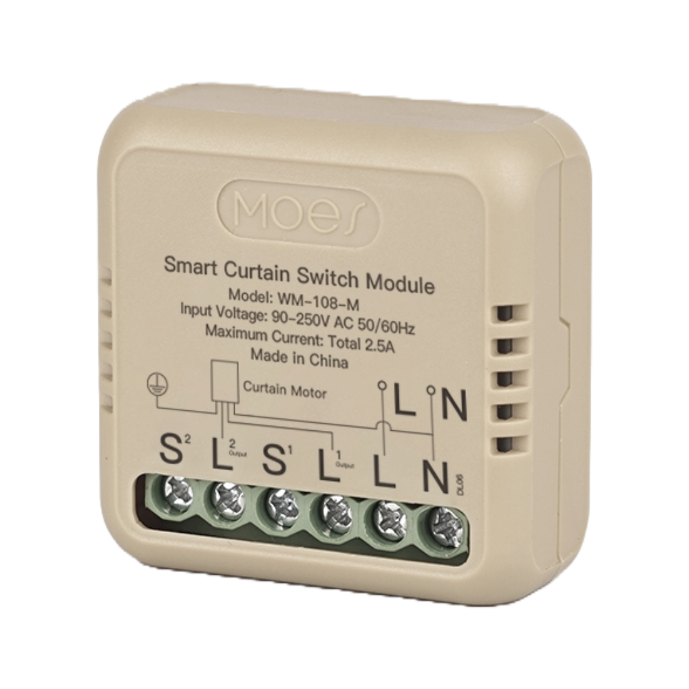 Mini Sterownik do rolet Wi-Fi Moes WM-108-M - obrazek 2