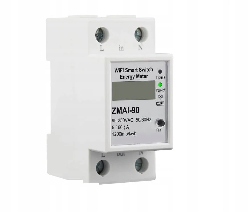 Miernik Energii Watomierz Wi-Fi Moes WCB-WM TUYA