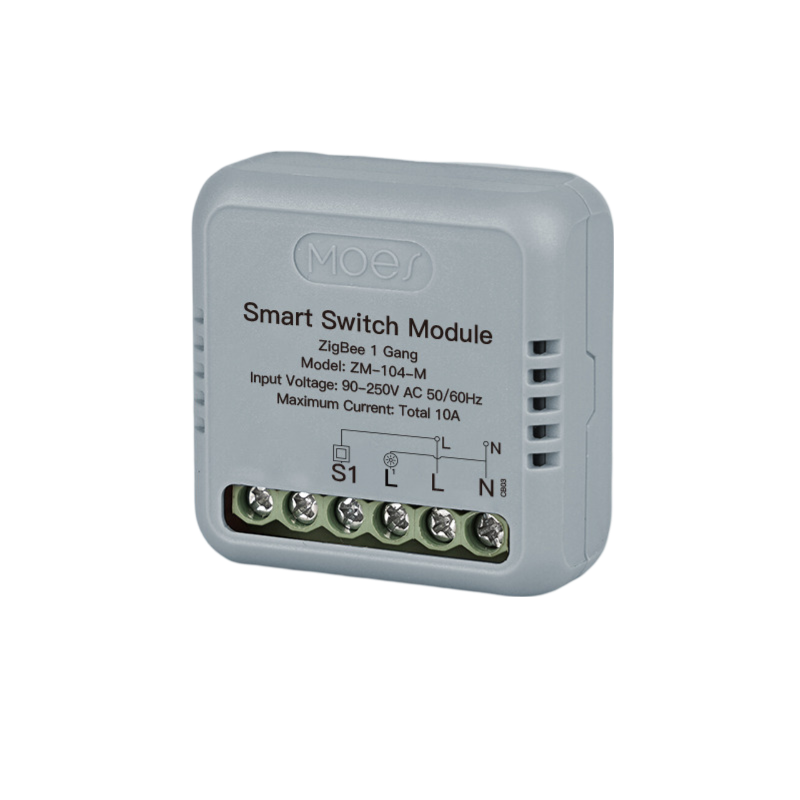 Przekaznik dopuszkowy Mini Zigbee Moes ZM-104-M Tuya - obrazek 4