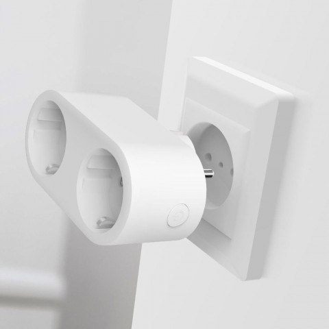 Inteligentne podwójne gniazdko Wi-Fi Moes WP-EU2 TUYA - obrazek 3