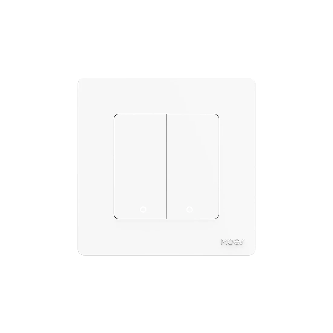 Pilot Zigbee 2-Kanałowy Biały Moes SR-ZT2-W Tuya