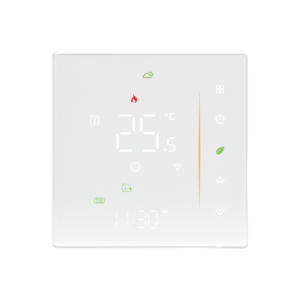Inteligentny termostat ogrzewanie elektryczne 16A Biały Wi-Fi Moes WHT-006-GBLW Tuya