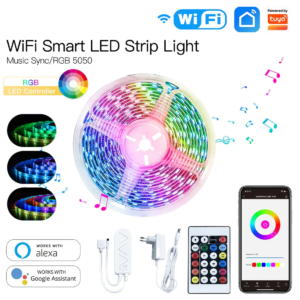 Smart Taśma LED 5M WiFi Moes WLS-TD-RGB-EU Tuya