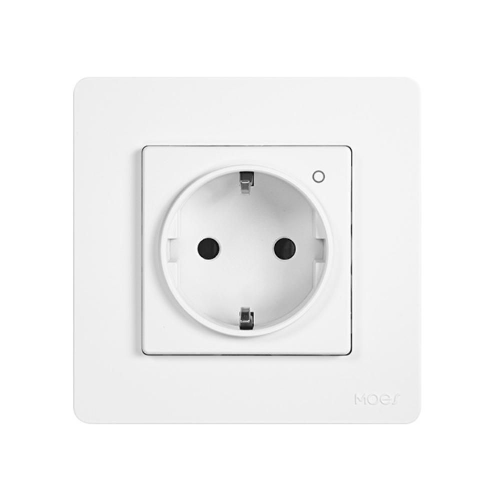 Gniazdko Zigbee EU 16A Star Ring z pomiarem mocy Moes ZK-SR-EU-WH-MS - obrazek 2
