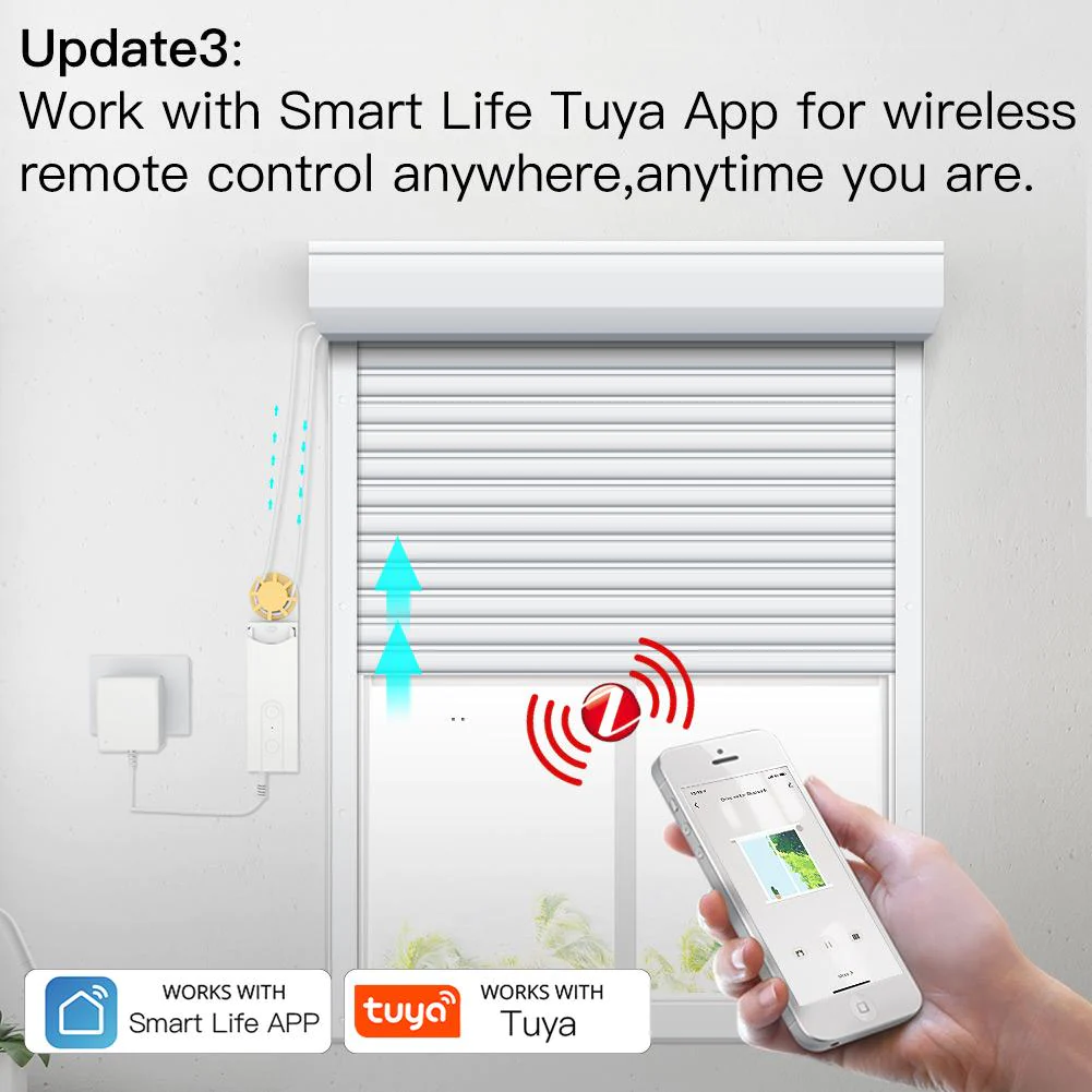 Silnik do rolet Smart Moes TUYA ZC-LS-EU-EN Tuya - obrazek 2