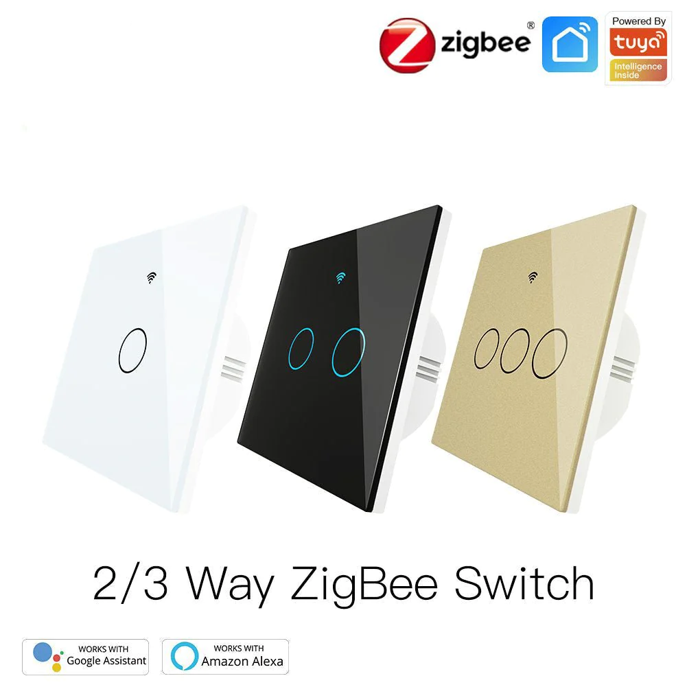 Włącznik 1-klawiszowy Zigbee Moes ZS-EU1 Tuya - obrazek 2