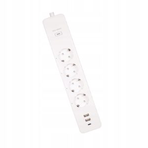 Listwa zasilająca EU Wi-Fi Moes WPS-X-EU16M-2U1C-EN Tuya