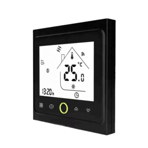 Inteligentny termostat ogrzewanie elektryczne 16A Czarny  Wi-Fi Moes BHT-002-GBLW Tuya