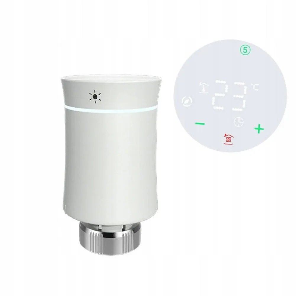 Inteligentna głowica termostatyczna Biala Moes ZTRV-BY-100 Zigbee TUYA - obrazek 3