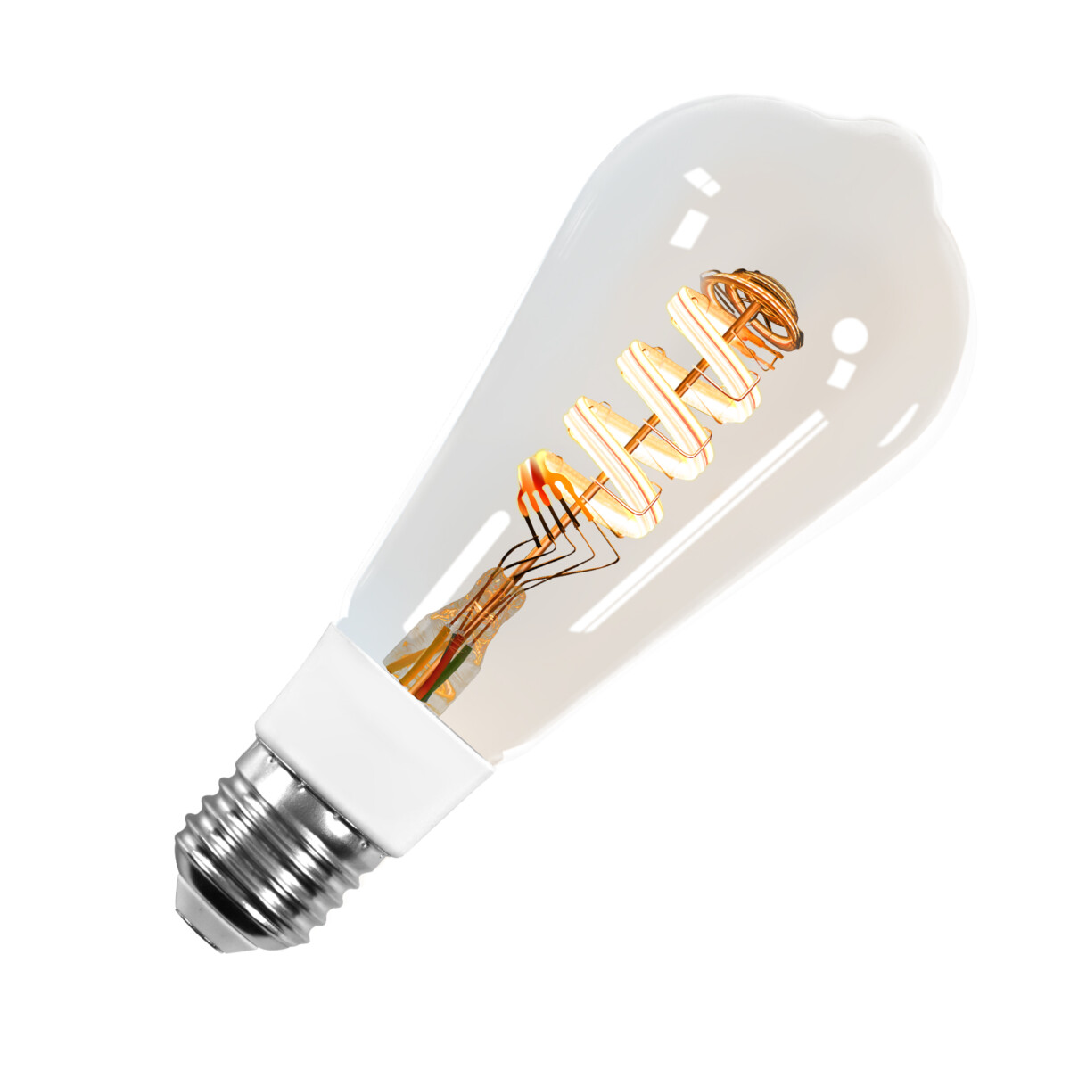 Inteligentna żarówka WiFi E27 LED RGB 16 mln kolorów 2700-6500K Dimmable MOES WB-TDS5-RCW-E27-MS TUYA - obrazek 4